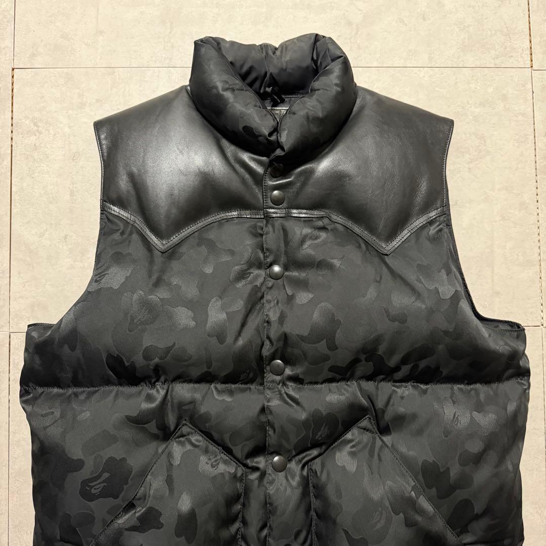 Rocky Mountain × A BATHING APE ダウンベスト 40