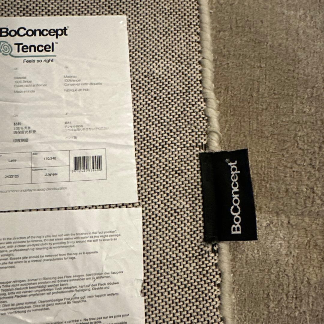 BoConcept 170×240 Loom（ルーム） ラグ クリーニング済み