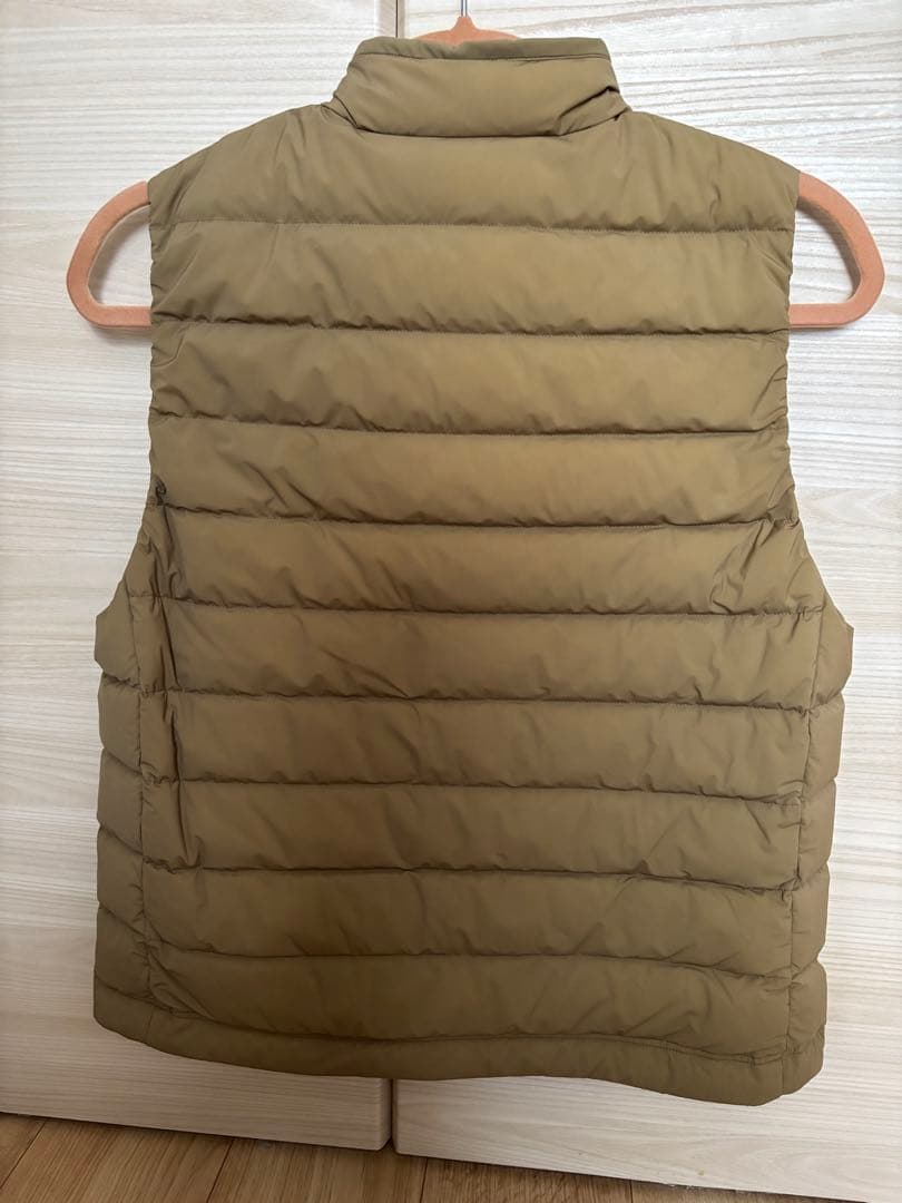 DANTON ダウンベスト S ダークベージュ