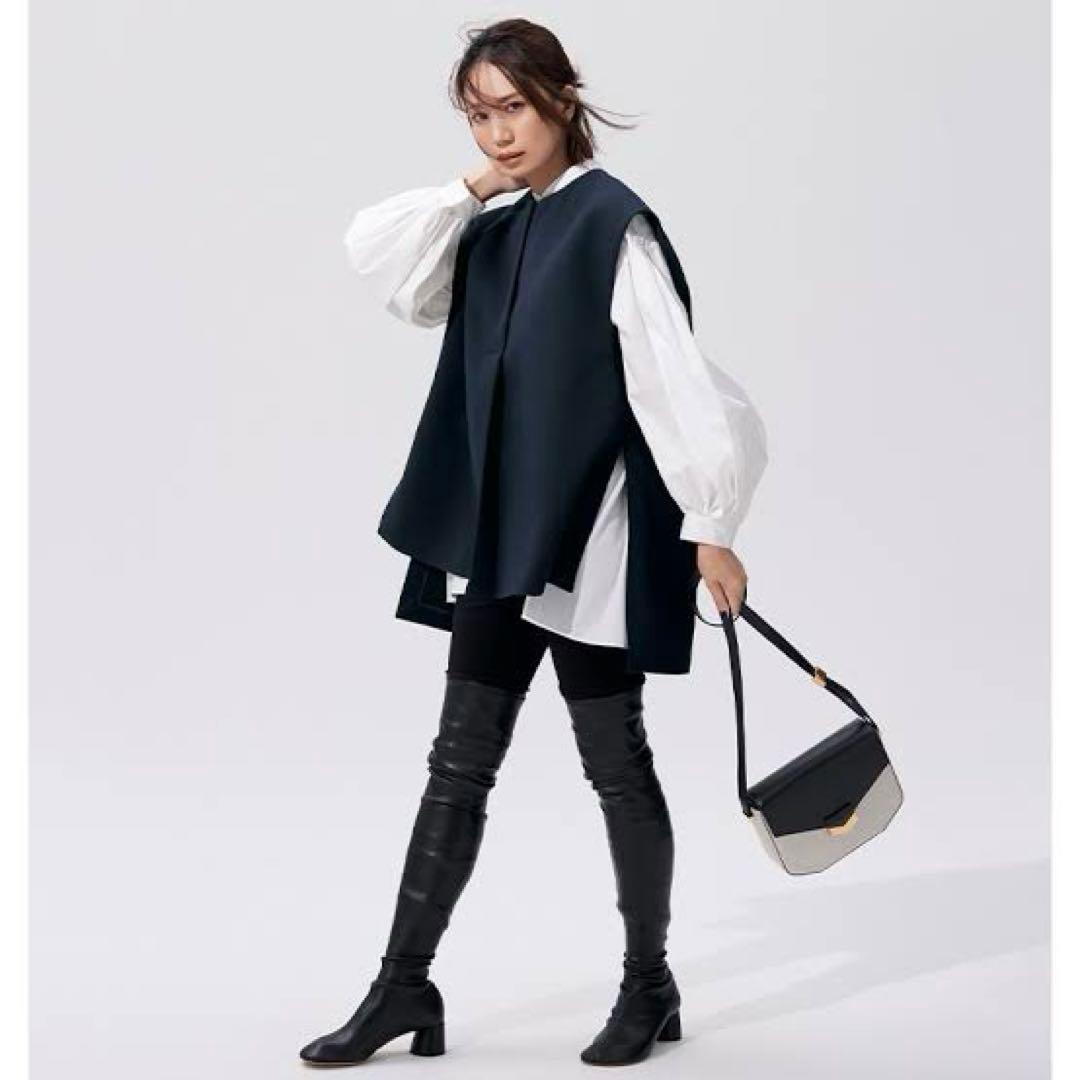 LE PHIL タグ付き新品未使用品‼︎マトラッセトリプルクロスジレ　ネイビー