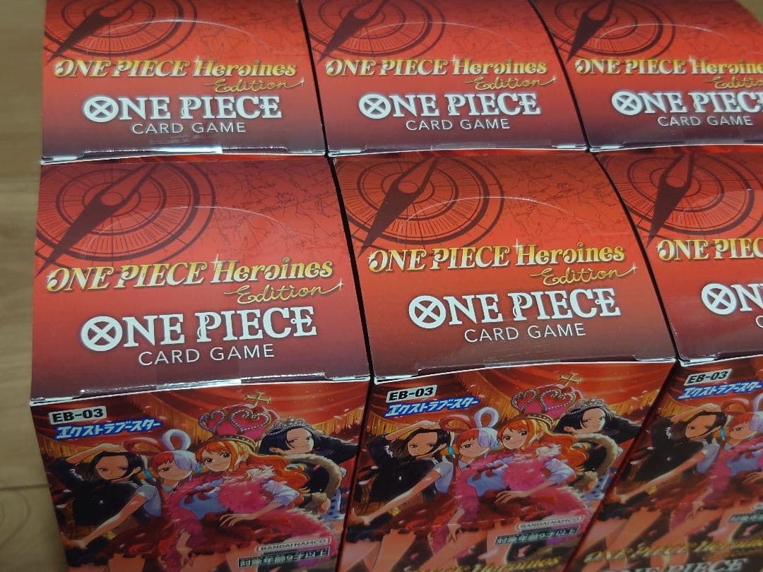 ワンピースカード　ヒロインズエディション未開封　6BOX