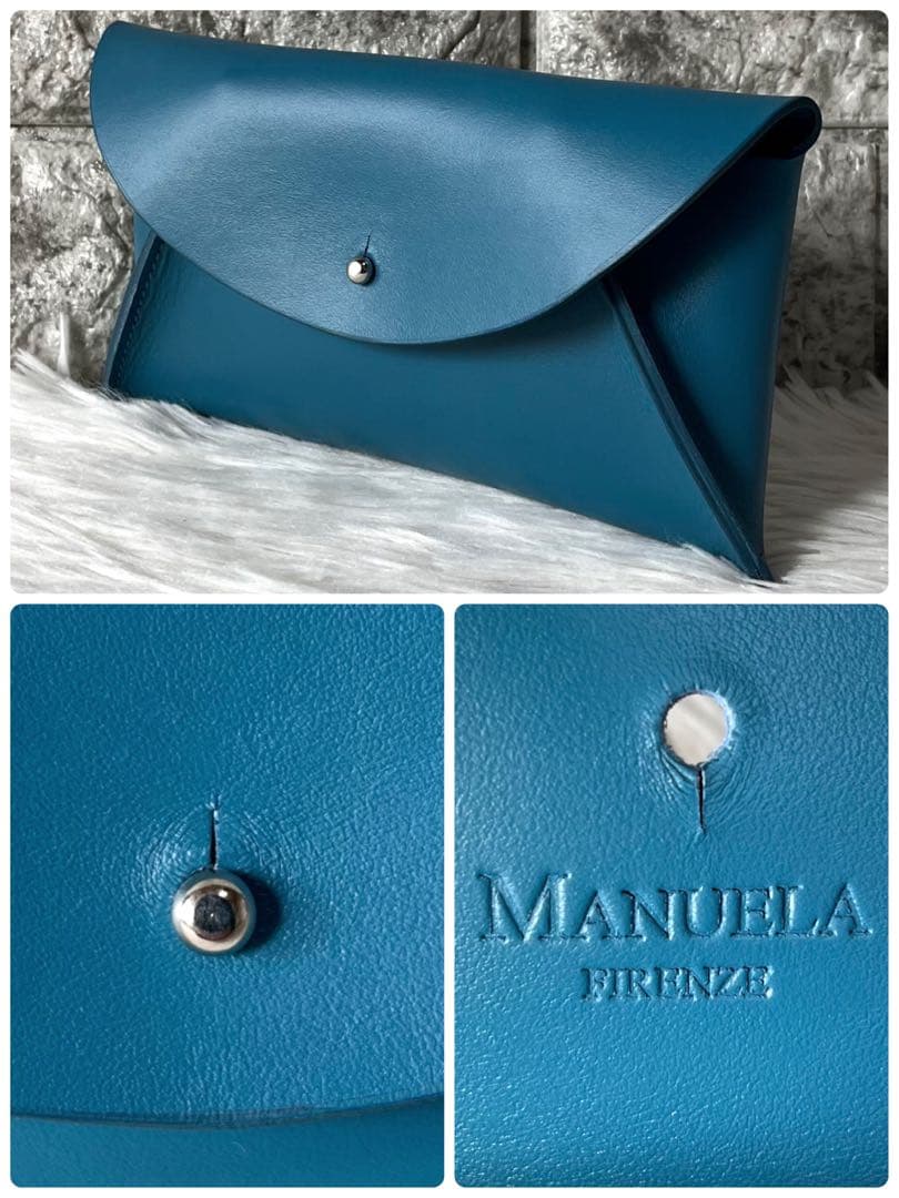 【新品未使用】マヌエラ　レザー　ポーチベルト　2way ショルダーバッグ