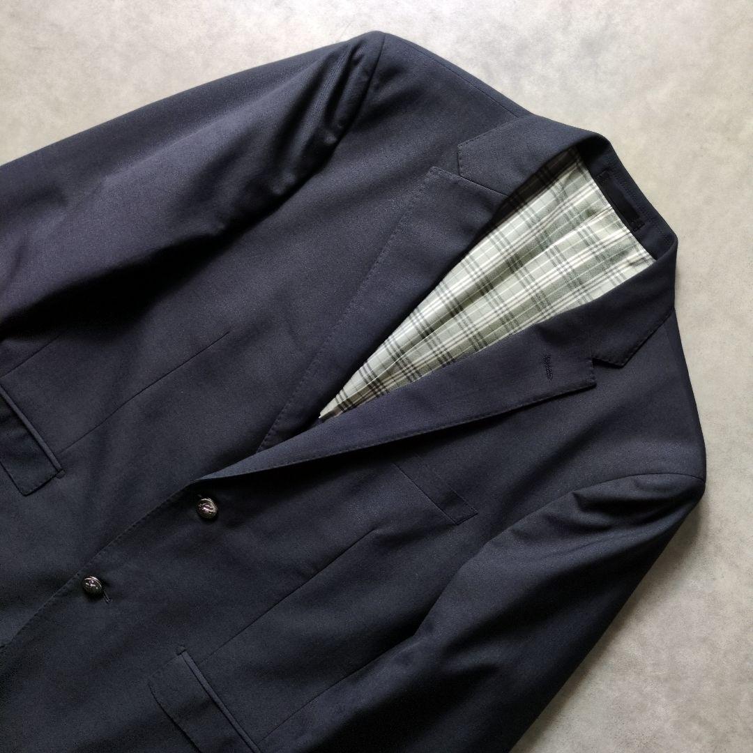 未使用✨️バーバリーブラックレーベル 銀釦 テーラードジャケット LL