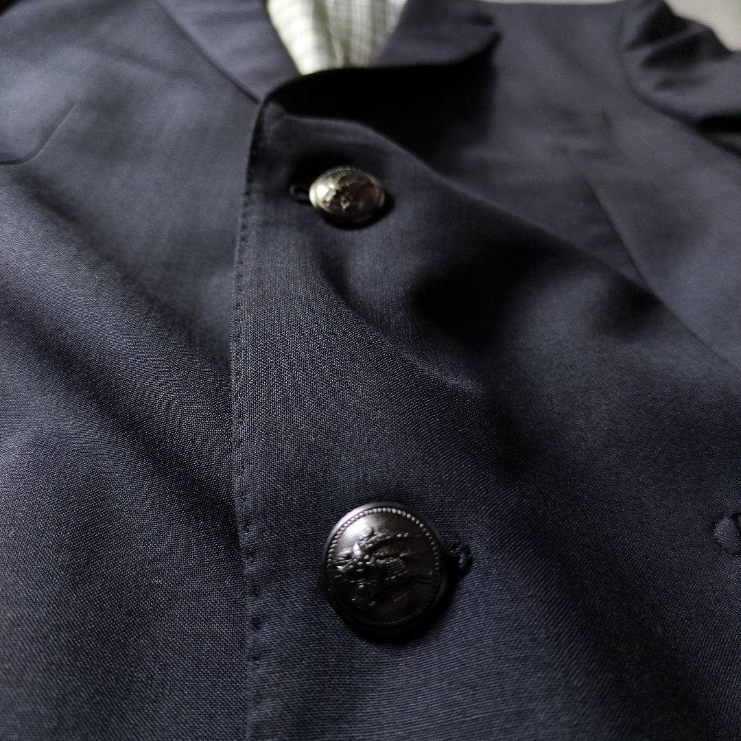 未使用✨️バーバリーブラックレーベル 銀釦 テーラードジャケット LL