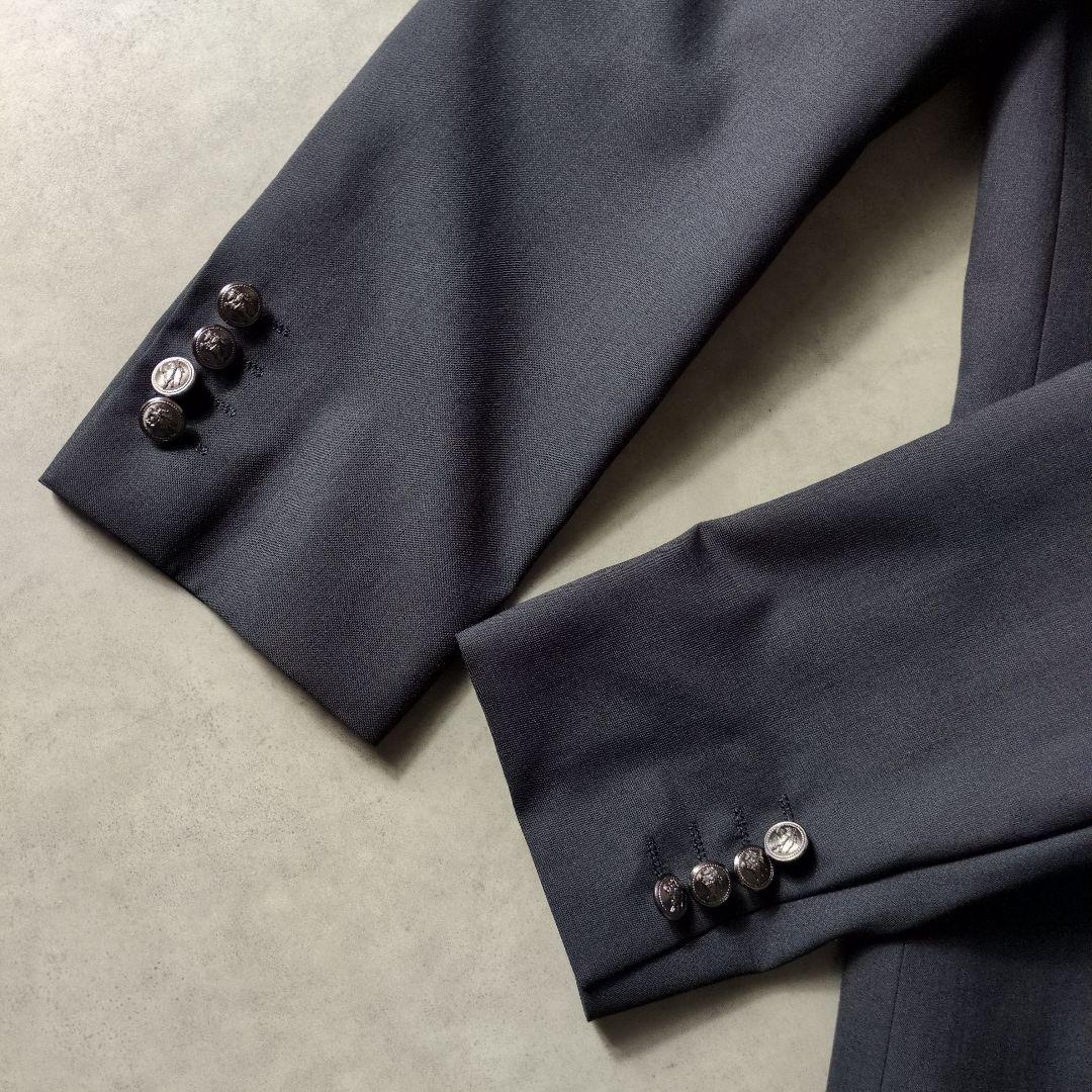 未使用✨️バーバリーブラックレーベル 銀釦 テーラードジャケット LL