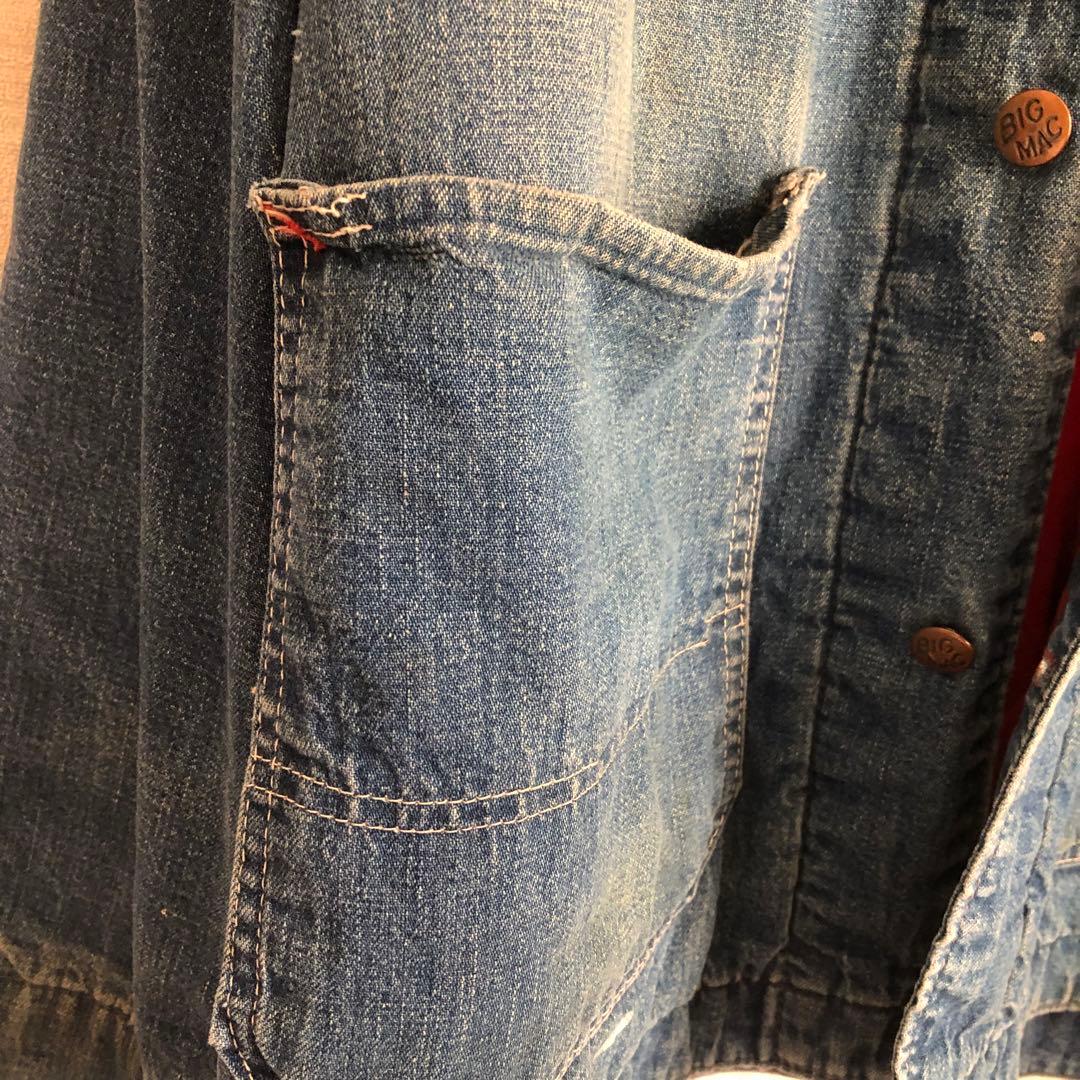60s-70s BIG MAC デニムカバーオール　ヴィンテージ