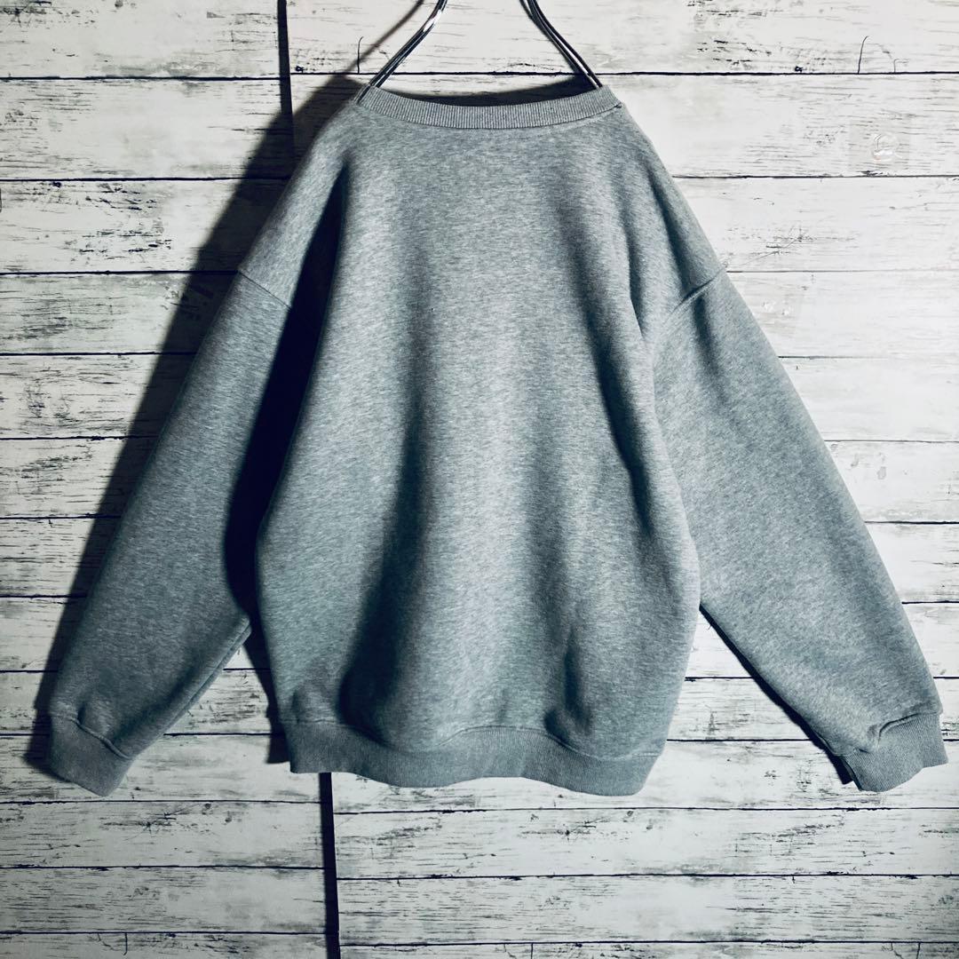 【限定コラボ】ステューシー×ナイキ☆ワンポイント刺繍ロゴ　裏起毛　2XL相当