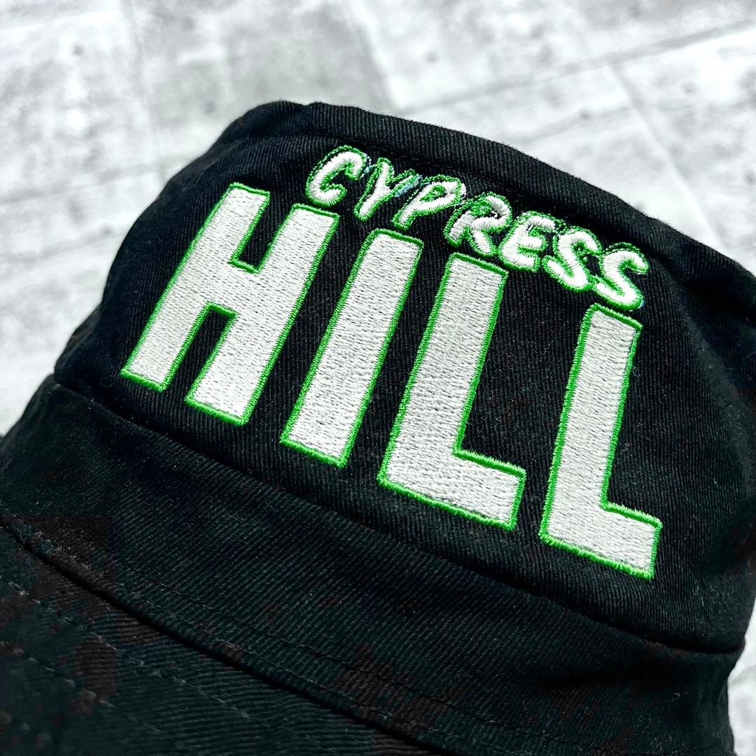 美品 00s CYPRESS HILL サイプレスヒル バケットハット ブラック