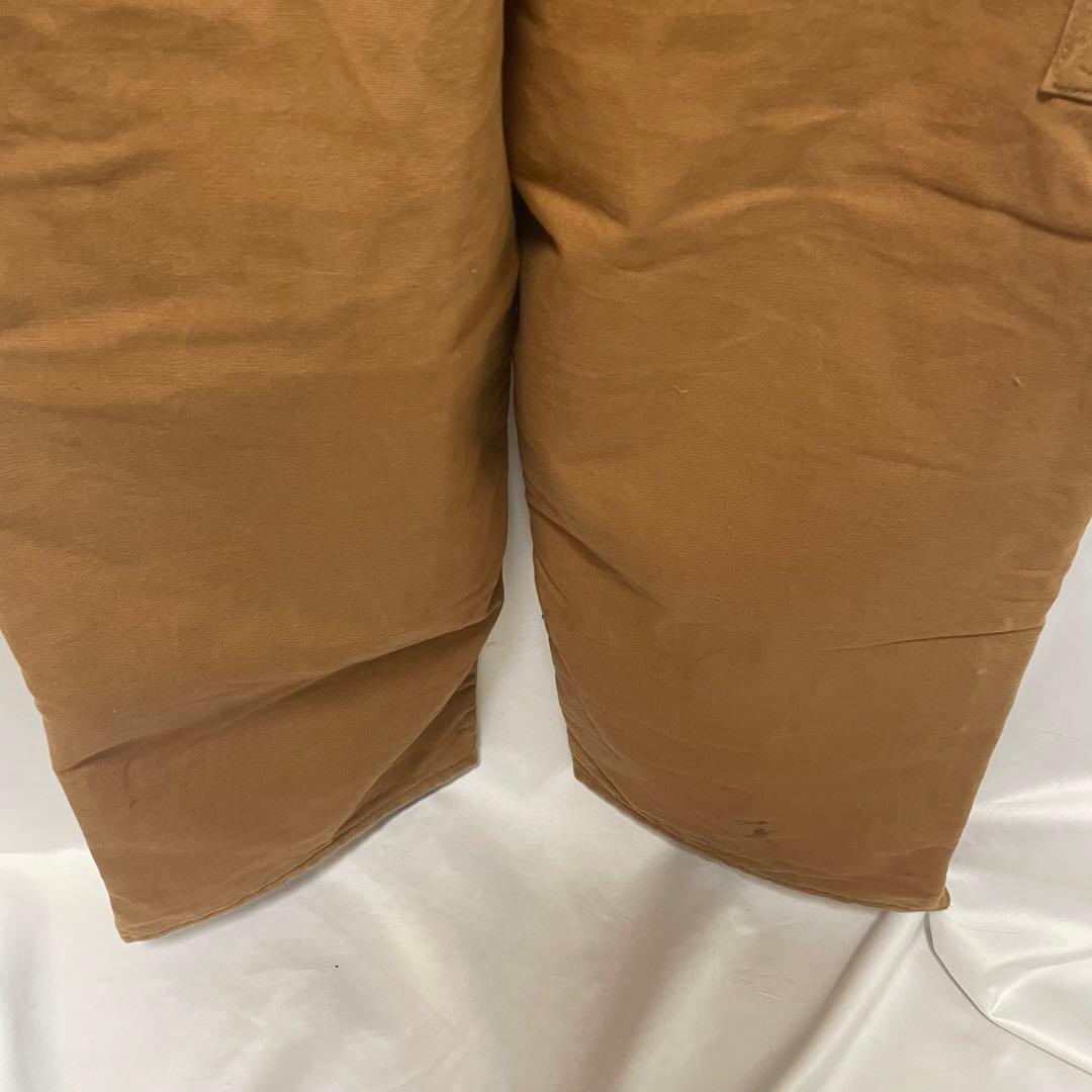 専用　　　オーバーオール 46インチ　ダック地　ダブルニー　キャメル
