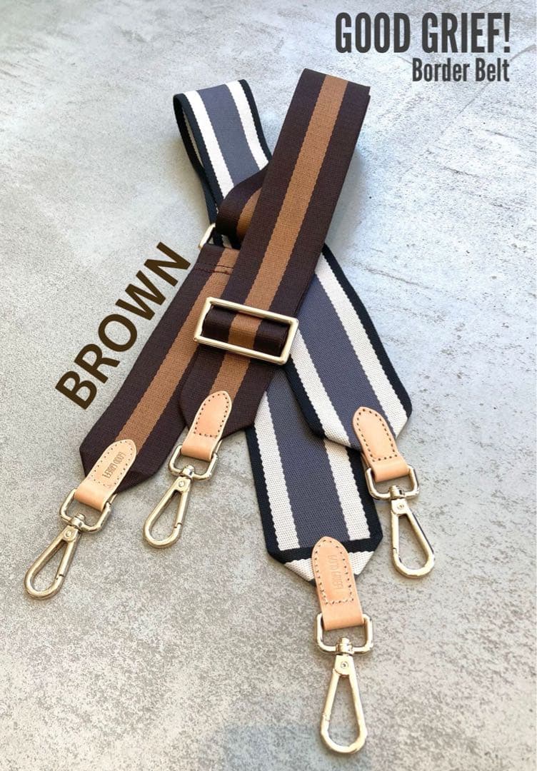 GOOD GRIEF グッドグリーフ Border ベルト アパルトモン