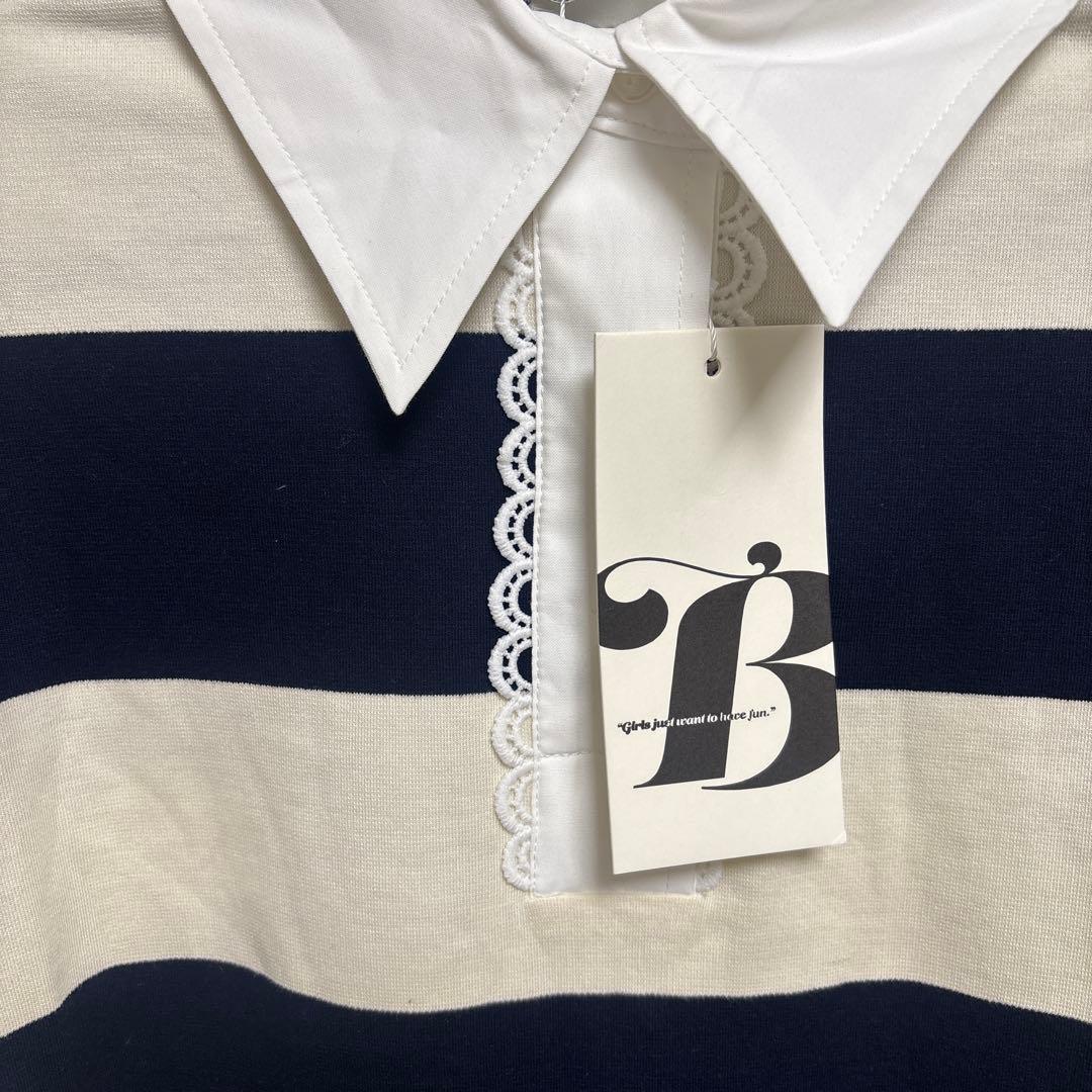 えり　Bibiy. FRANCINE RUGBY TOP ビビィ