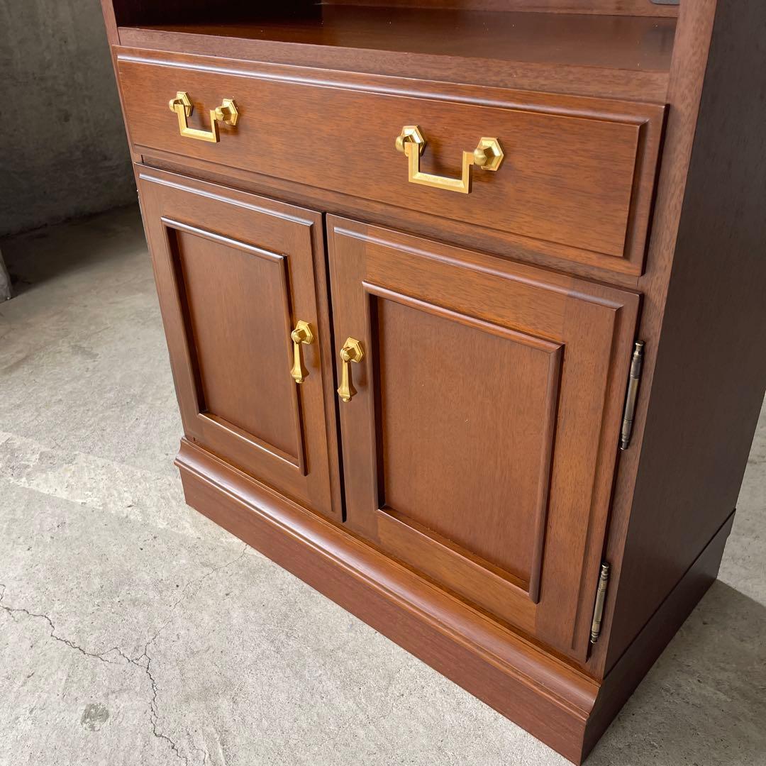 美品　マルニ木工 maruni 地中海シリーズ 電話台 サイドラック