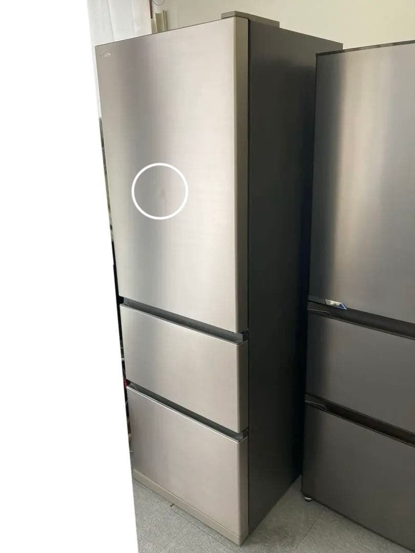 日立 冷蔵庫 幅60cm 375L R-V38NV(N) 3ドア 右開き