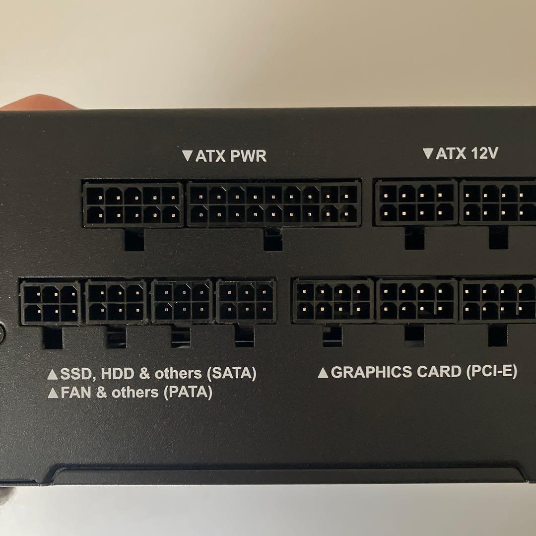 玄人志向 電源ユニット 850W ATX ゴールド PC電源