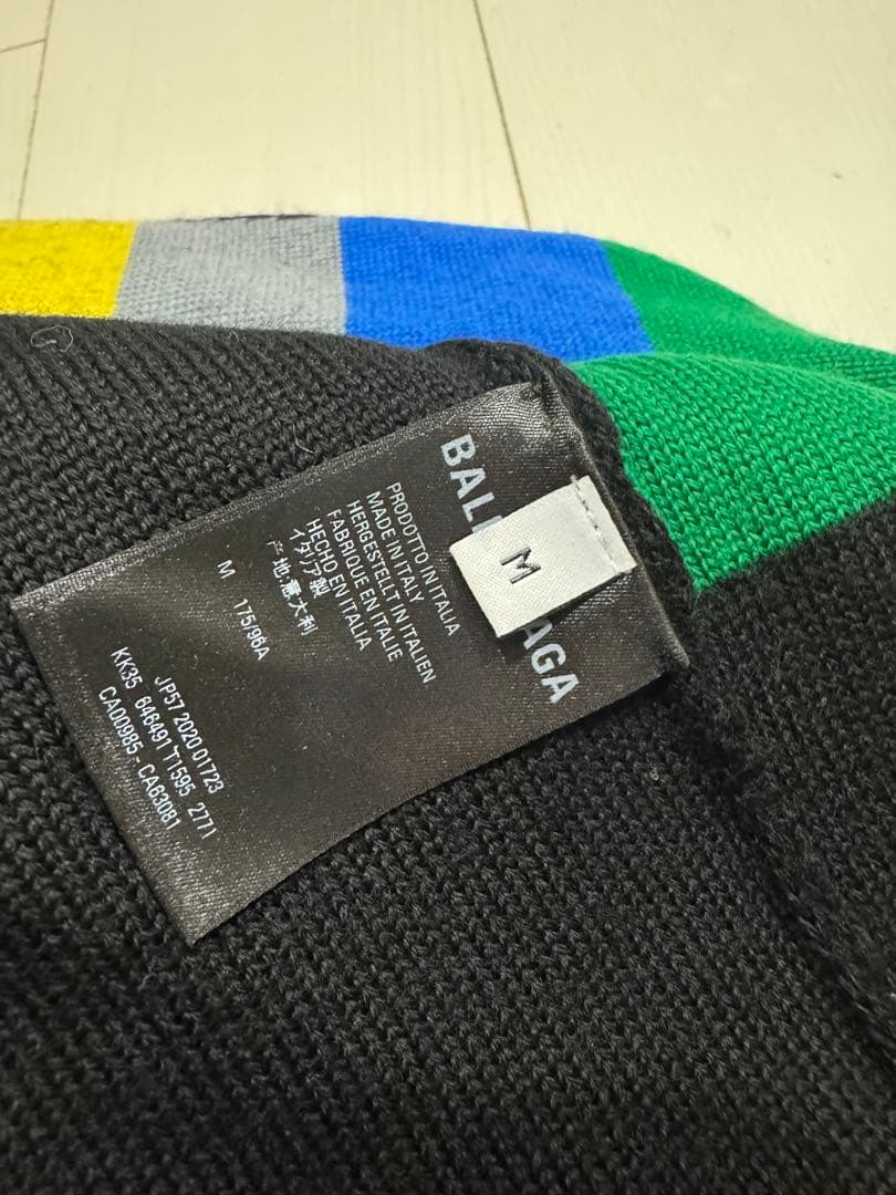 BALENCIAGA ブラックニットセーター Mサイズ