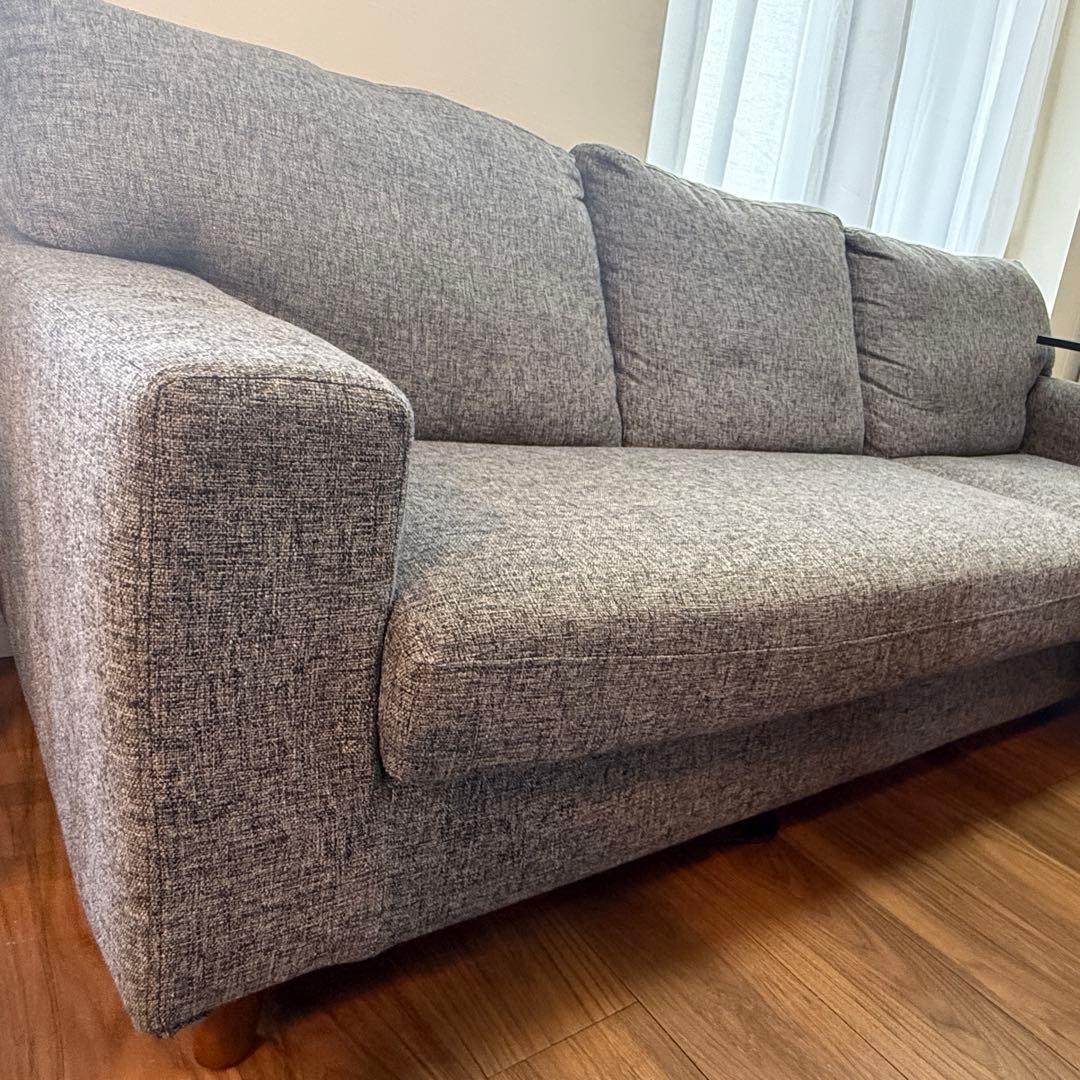 【美品！左右組替も自由】NOCEソファ【L字/3人掛+オットマンにも変形可】