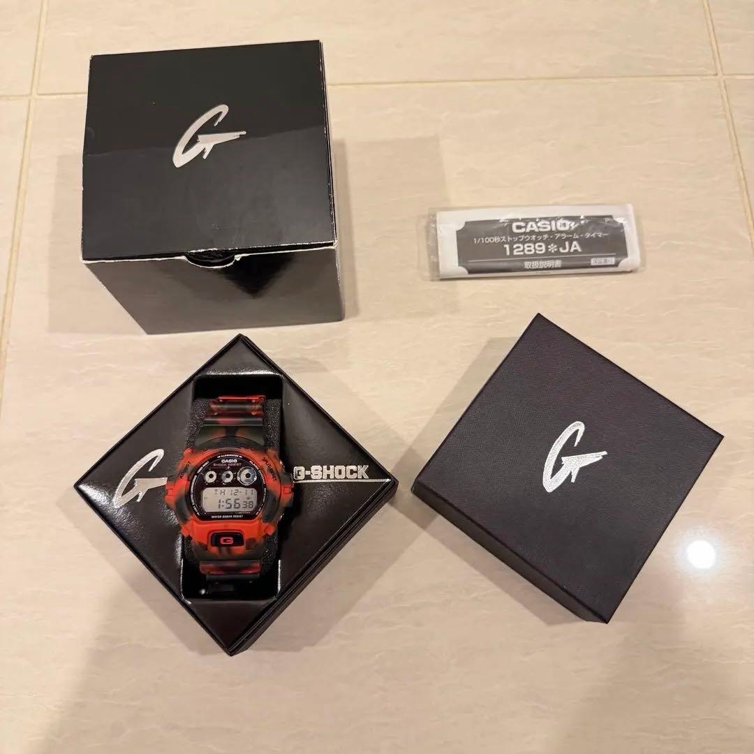 【付属品完備】G-SHOCK DW6900 MC レッド