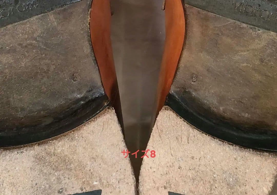 サントーニ　サイズ8 イタリア製　ステッチローファー　ブラウン　26.5センチ