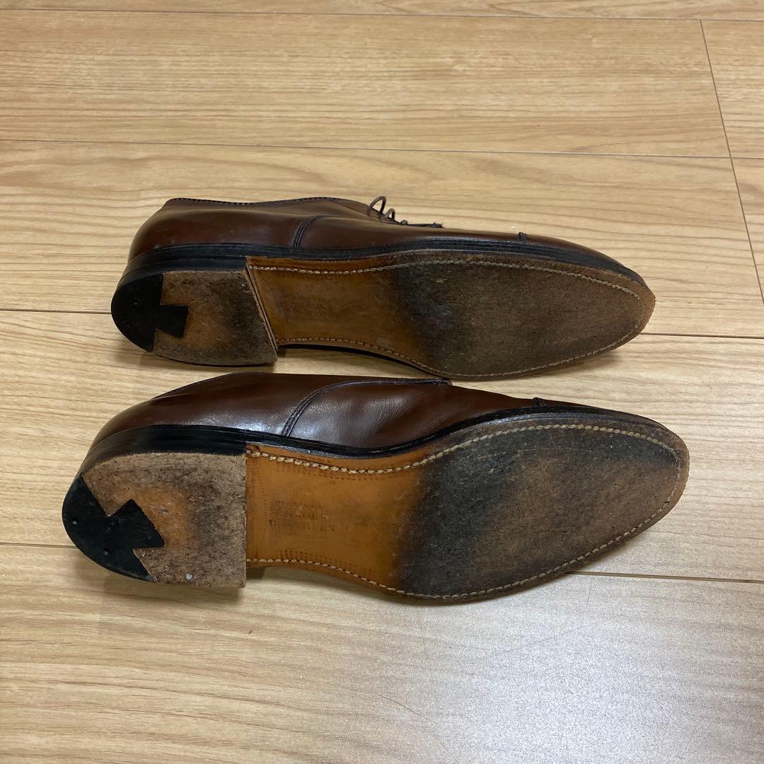 ダークブラウン レザー ドレスシューズ