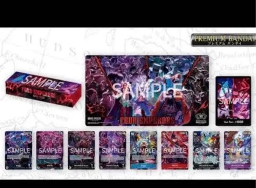 ワンピースカード2nd Anniversary set English日本語版