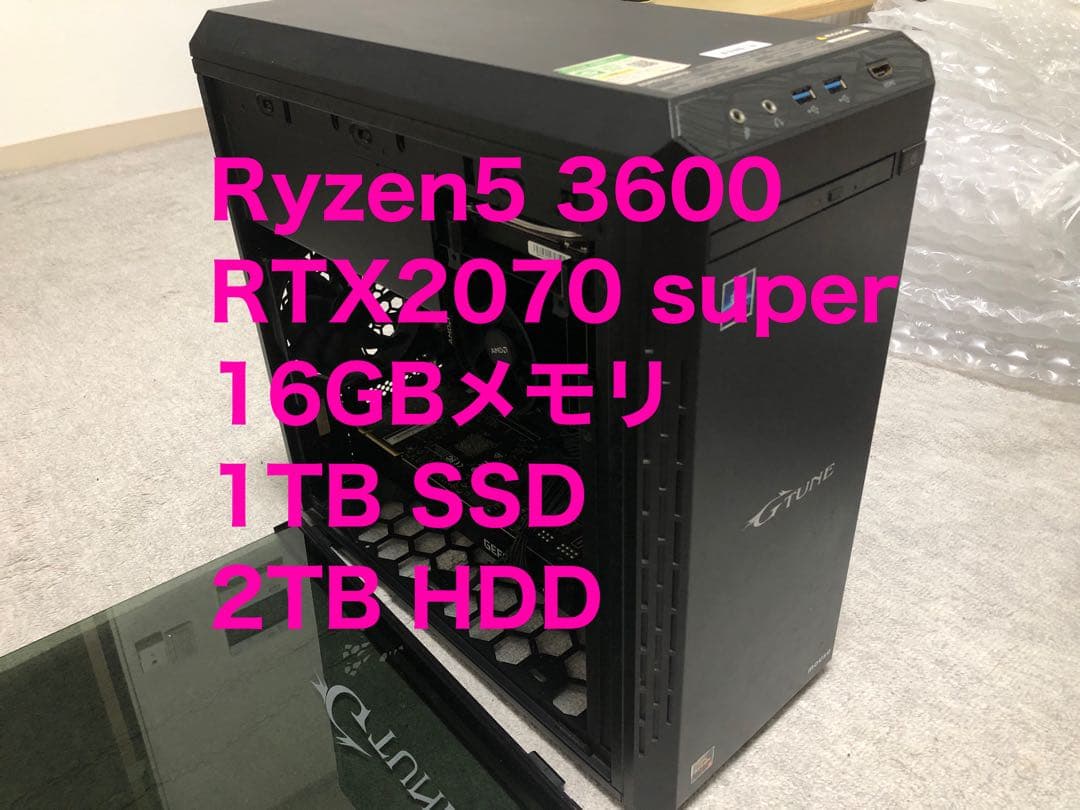 RTX2070super デスクトップゲーミングPC