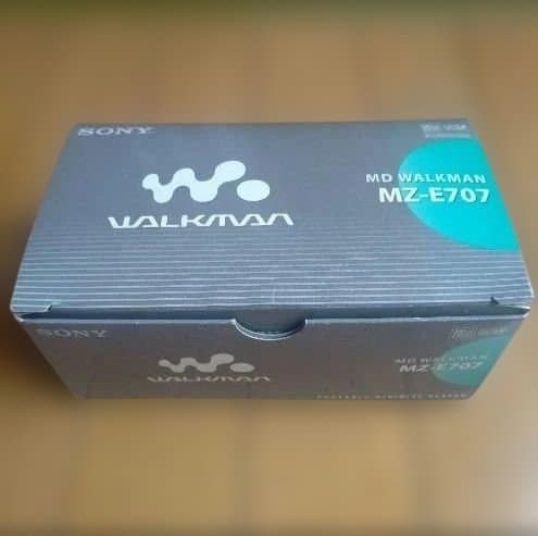 完品 SONY ポータブルMDプレーヤー MZ-E707