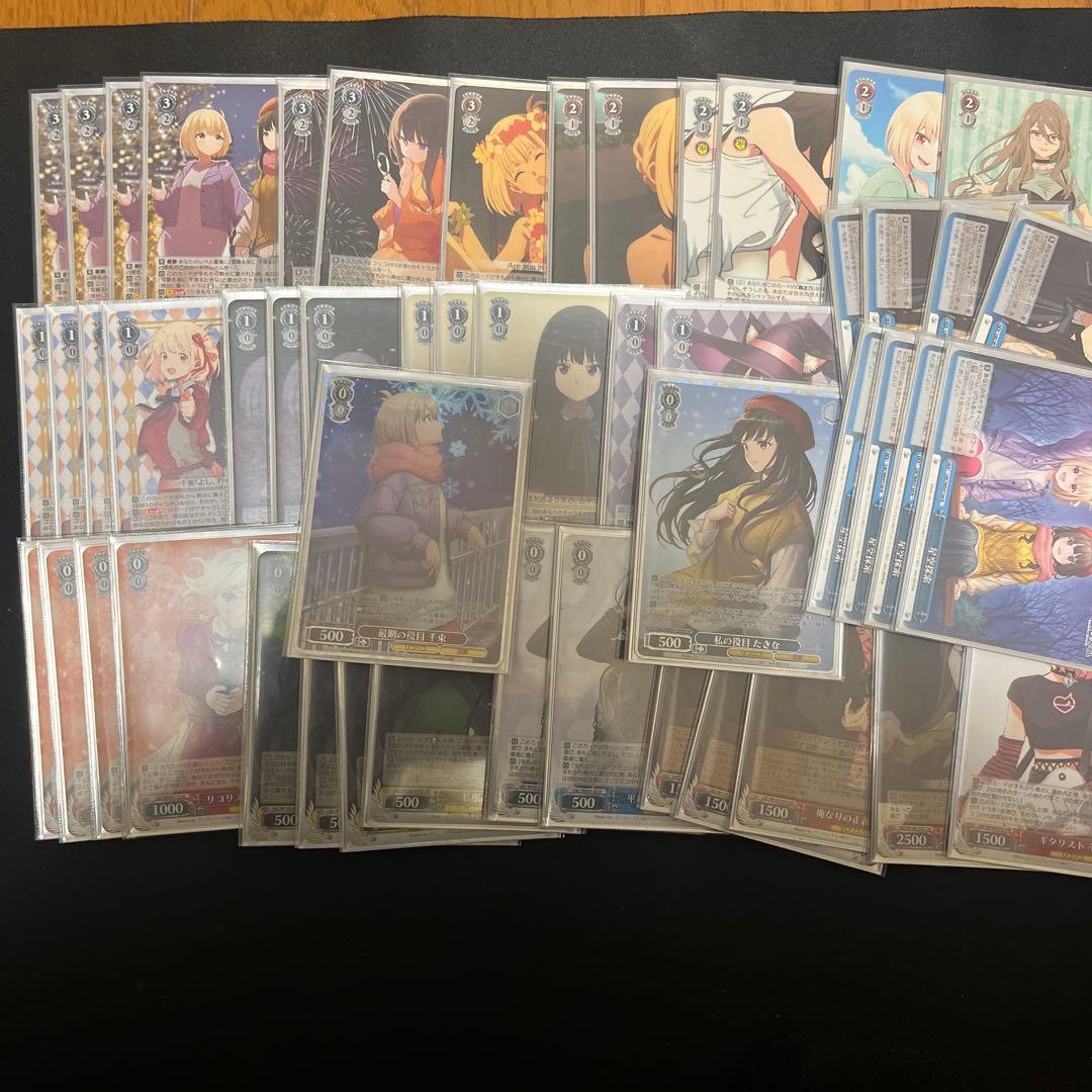 ヴァイスシュヴァルツ　リコリスリコイル　デッキ＋パーツ