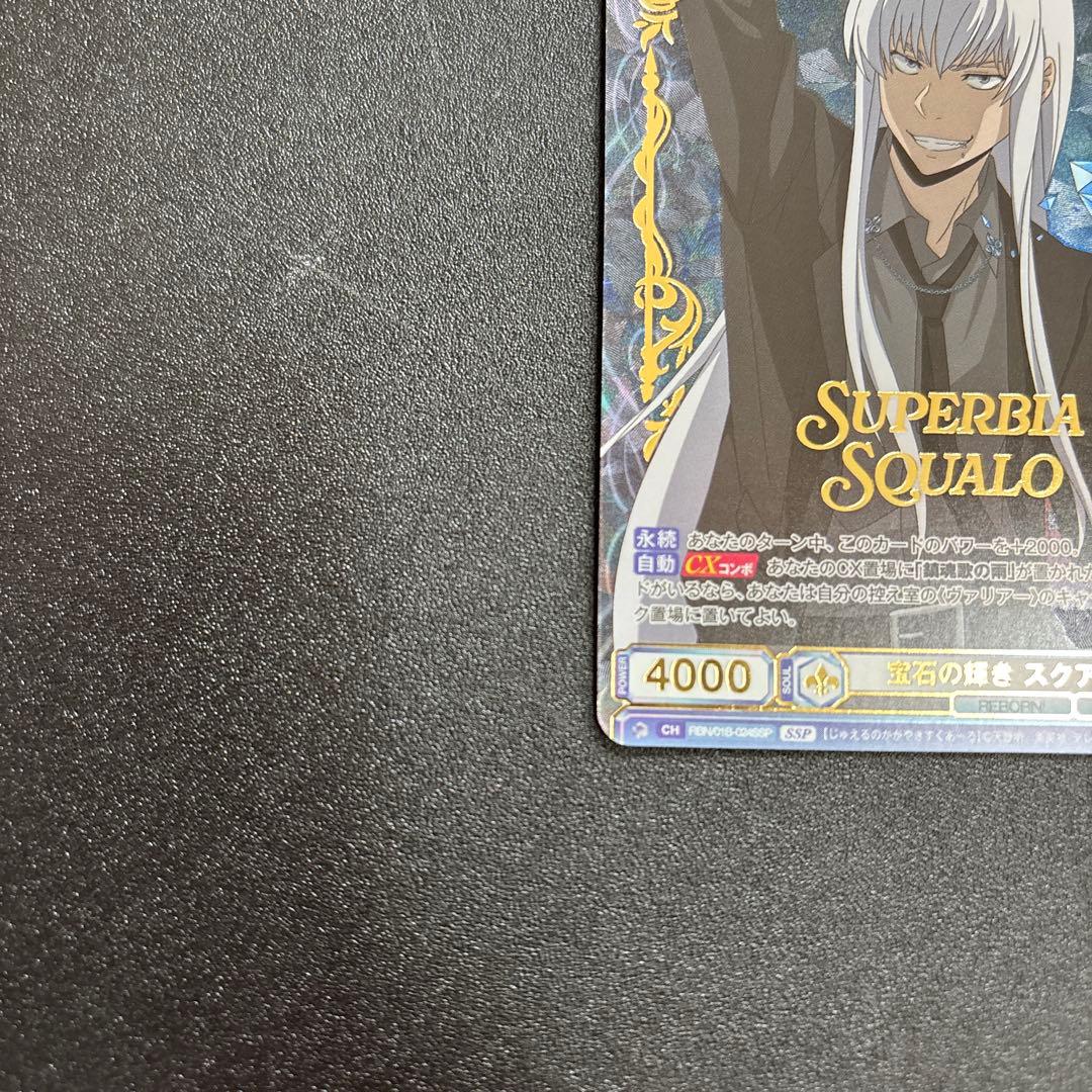 ヴァイスシュヴァルツブラウ　REBORN　SSP宝石の輝き　スクアーロ