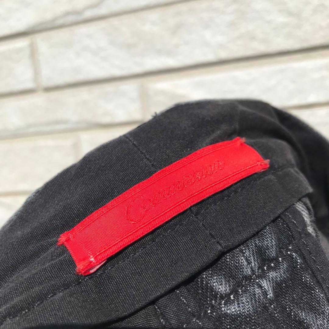 コミッション　カーゴパンツ　28　ブラック　デニム