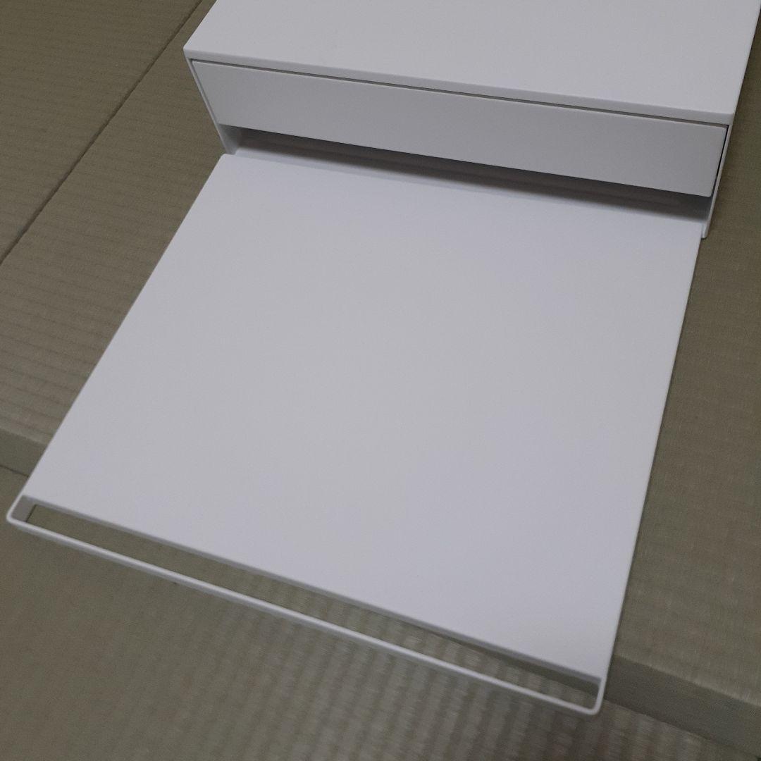 k*n様 山崎実業 ツーウェイ キッチン家電下引出し＆スライドテーブル