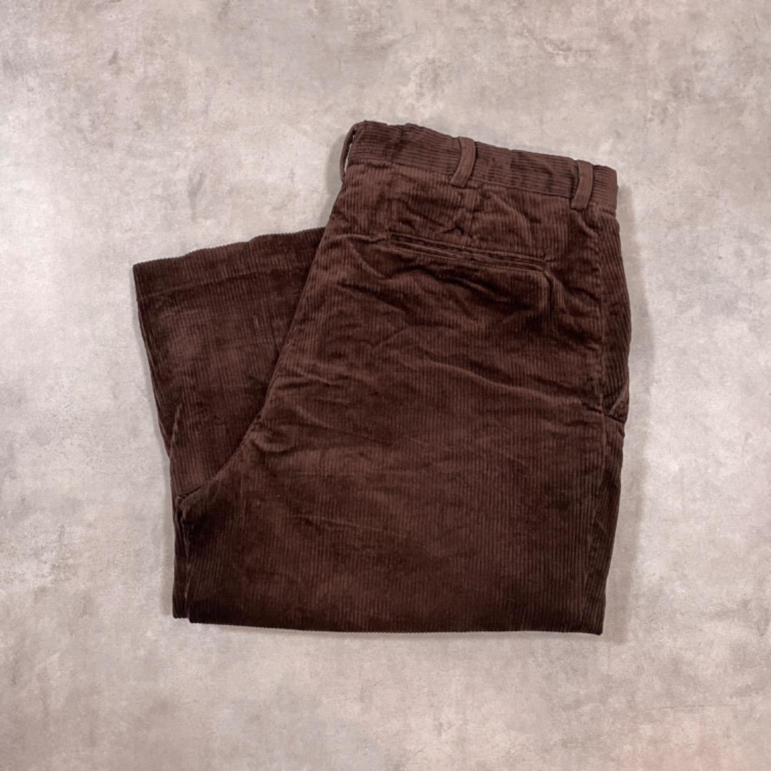 ポロゴルフ ラルフローレン ポロチノ コーデュロイボトム パンツ W34 茶色
