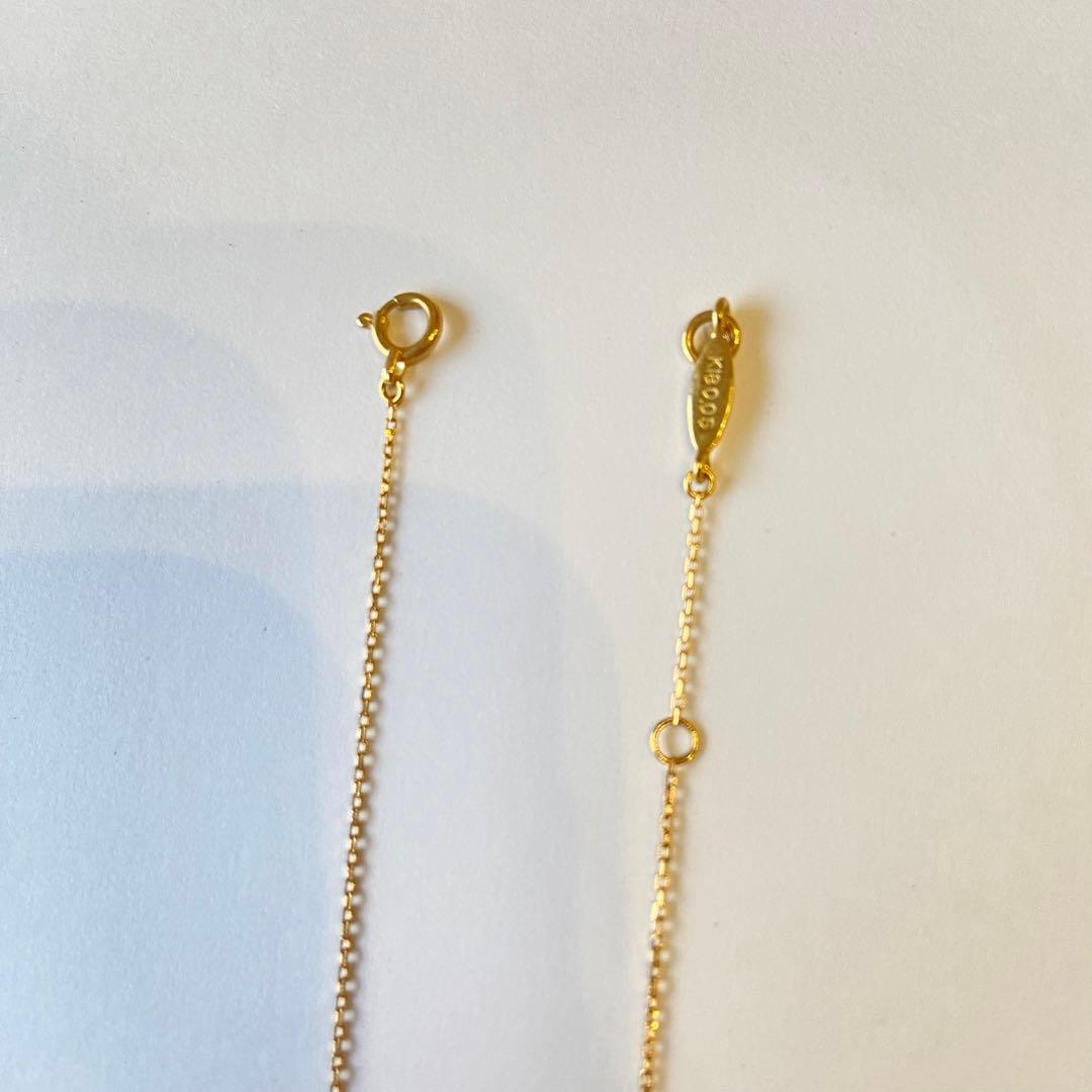 AHKAH　アーカー　ハート ダイヤモンド ネックレス