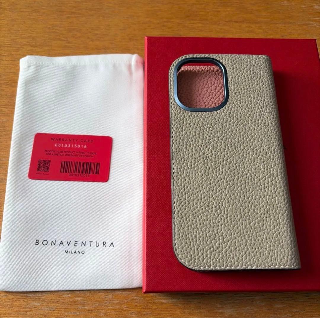 BONAVENTURA iPhone17 手帳型ケース