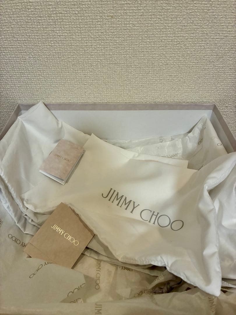 jimmy choo黒ブーツ2025年秋冬現行品