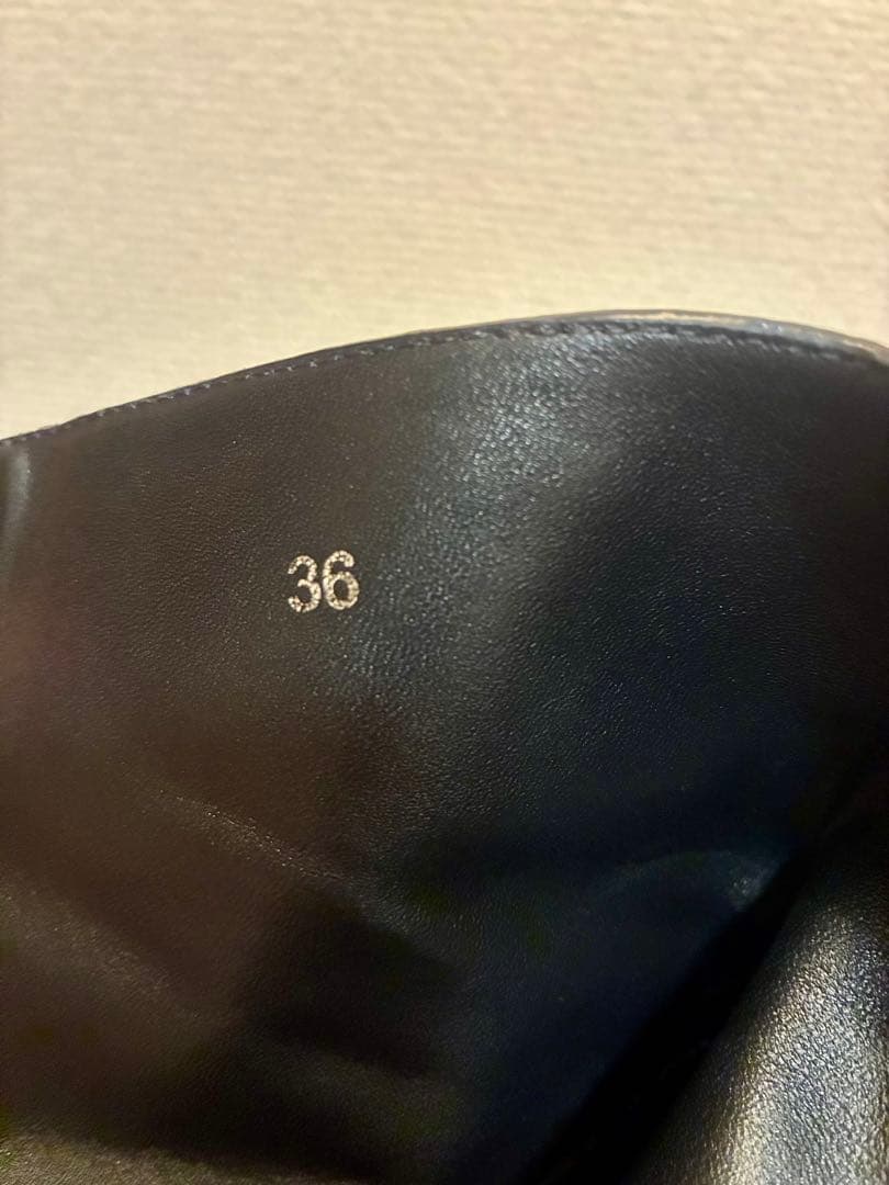 jimmy choo黒ブーツ2025年秋冬現行品