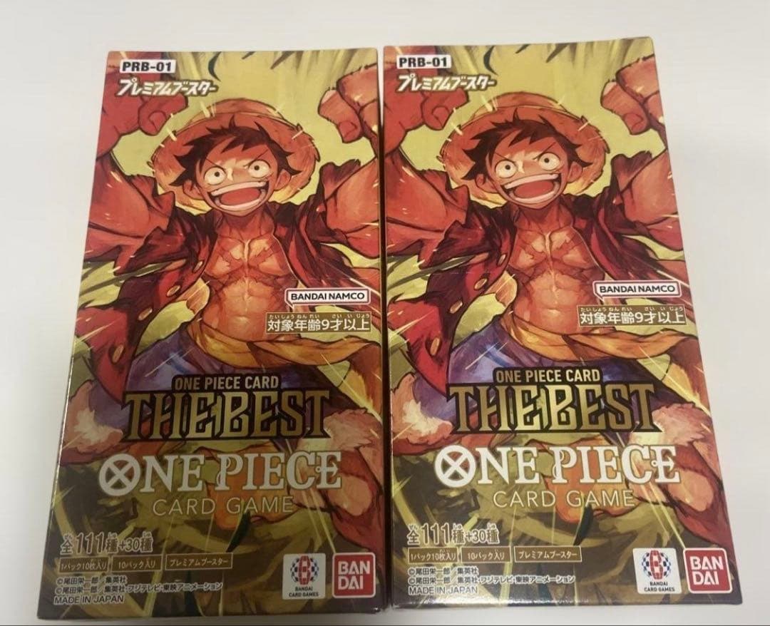 ONE PIECE CARD GAME THE BEST 2BOX 未開封