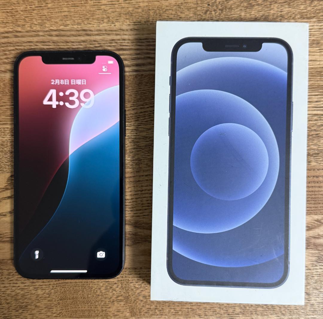 iPhone12 ブラック 128GB SIMフリー (機能不良あり)