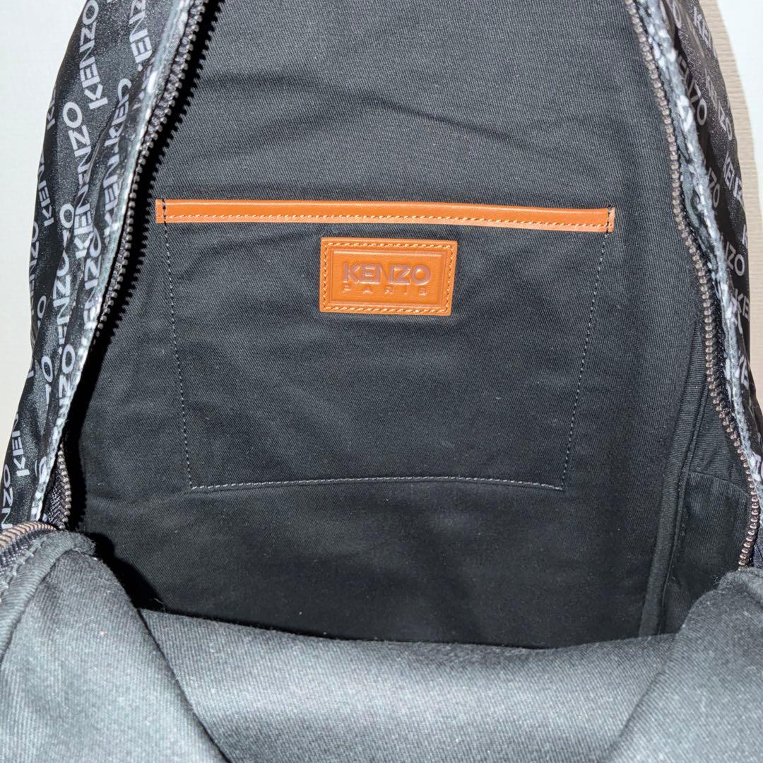 【美品】KENZO　保存袋付き　A4収納 ケンゾー リュック　バックパック