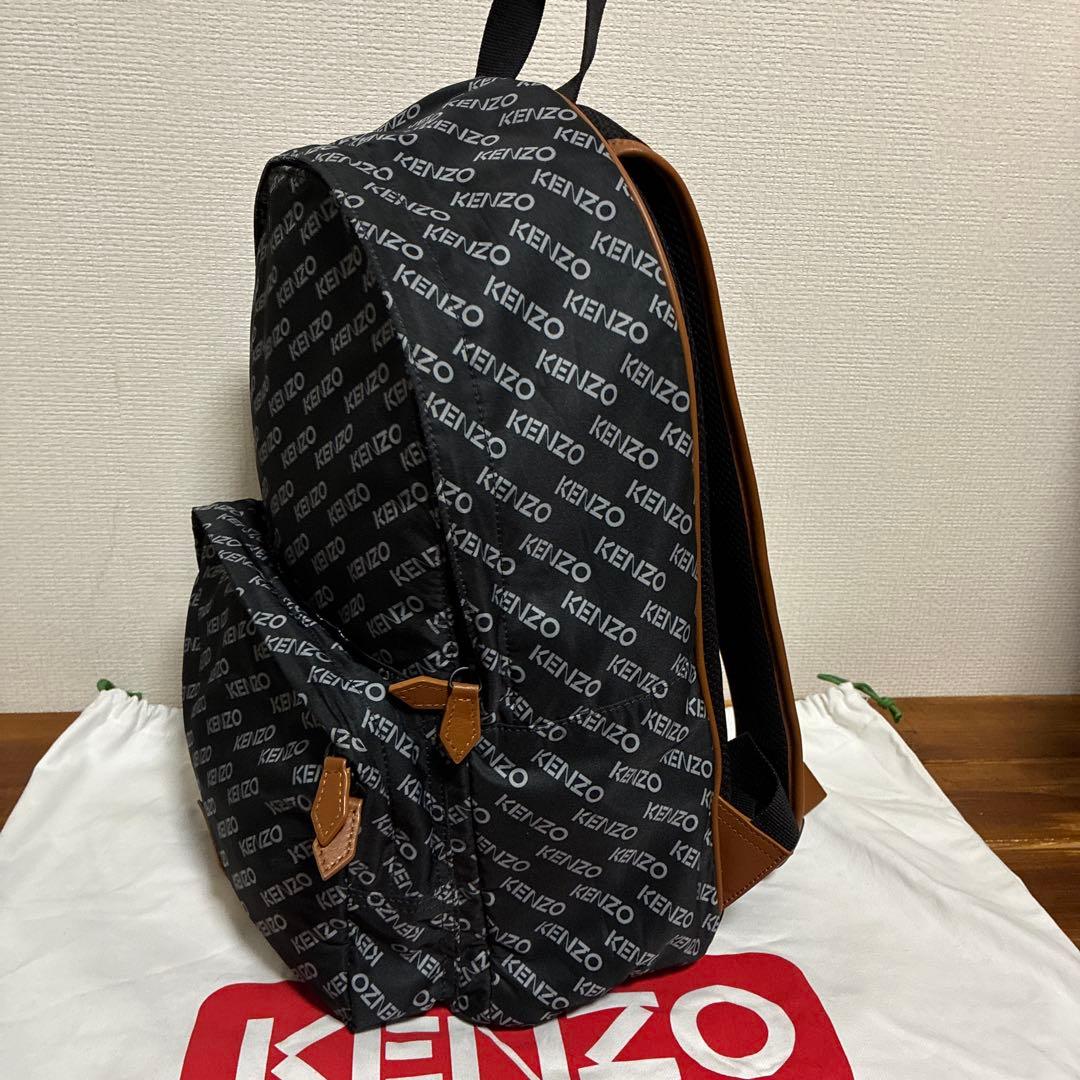 【美品】KENZO　保存袋付き　A4収納 ケンゾー リュック　バックパック