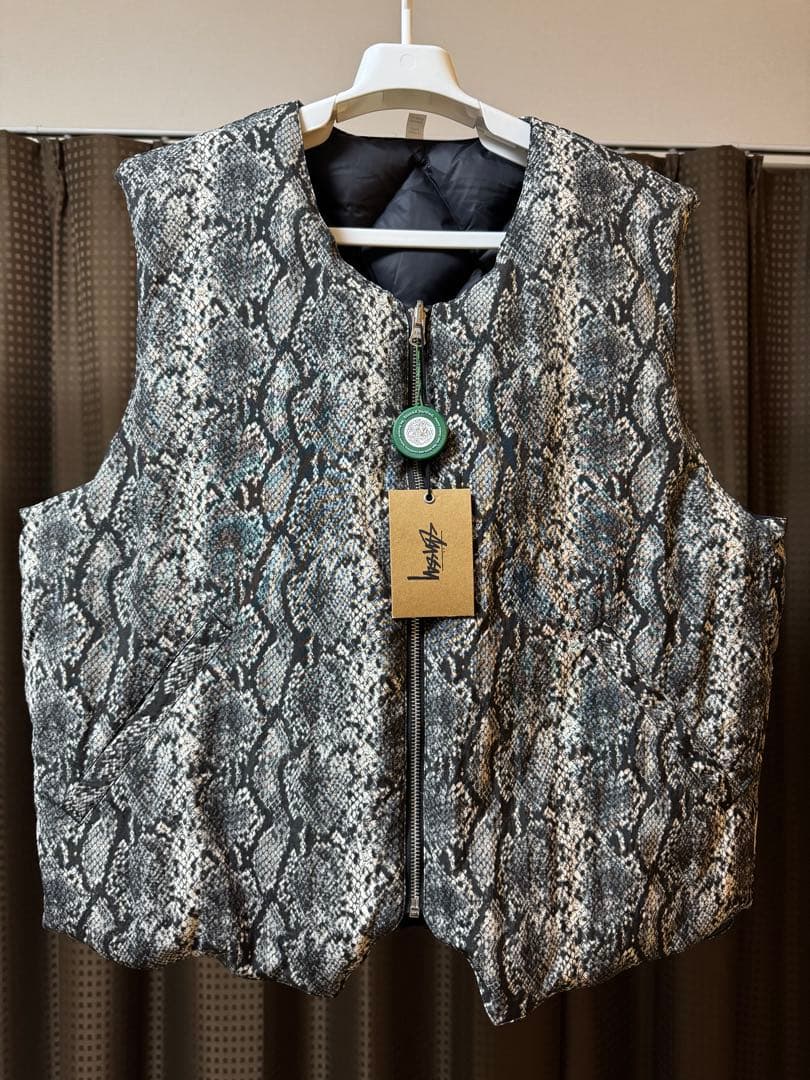 Stüssy Python Reversible Vest Lサイズ