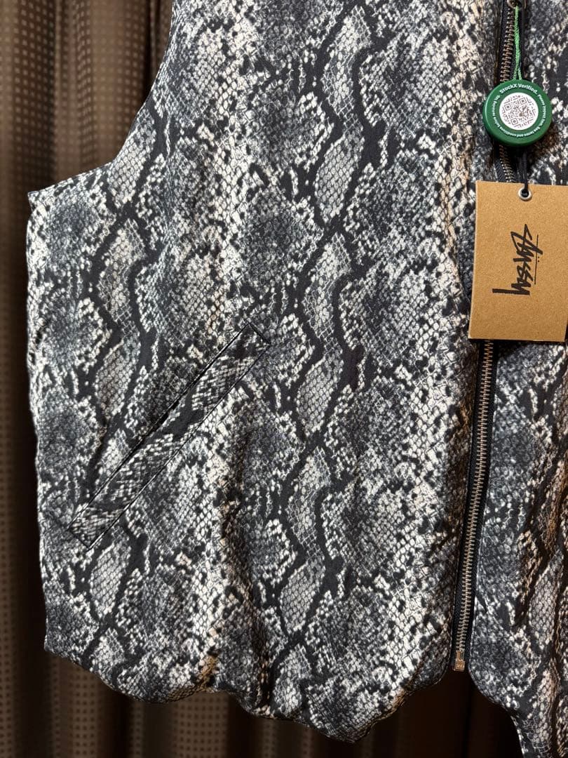 Stüssy Python Reversible Vest Lサイズ