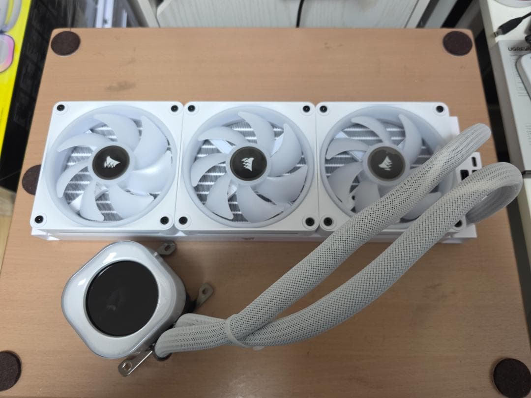 CORSAIR iCUE LINK H150i RGB 水冷クーラーLCD変更