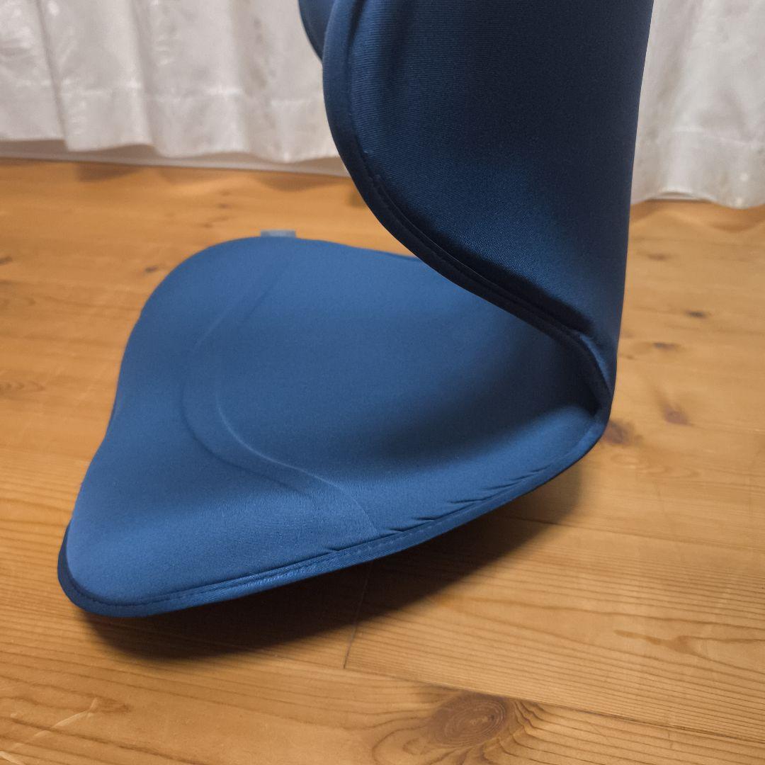 【Style　SMART】　座椅子クッション　ネイビー