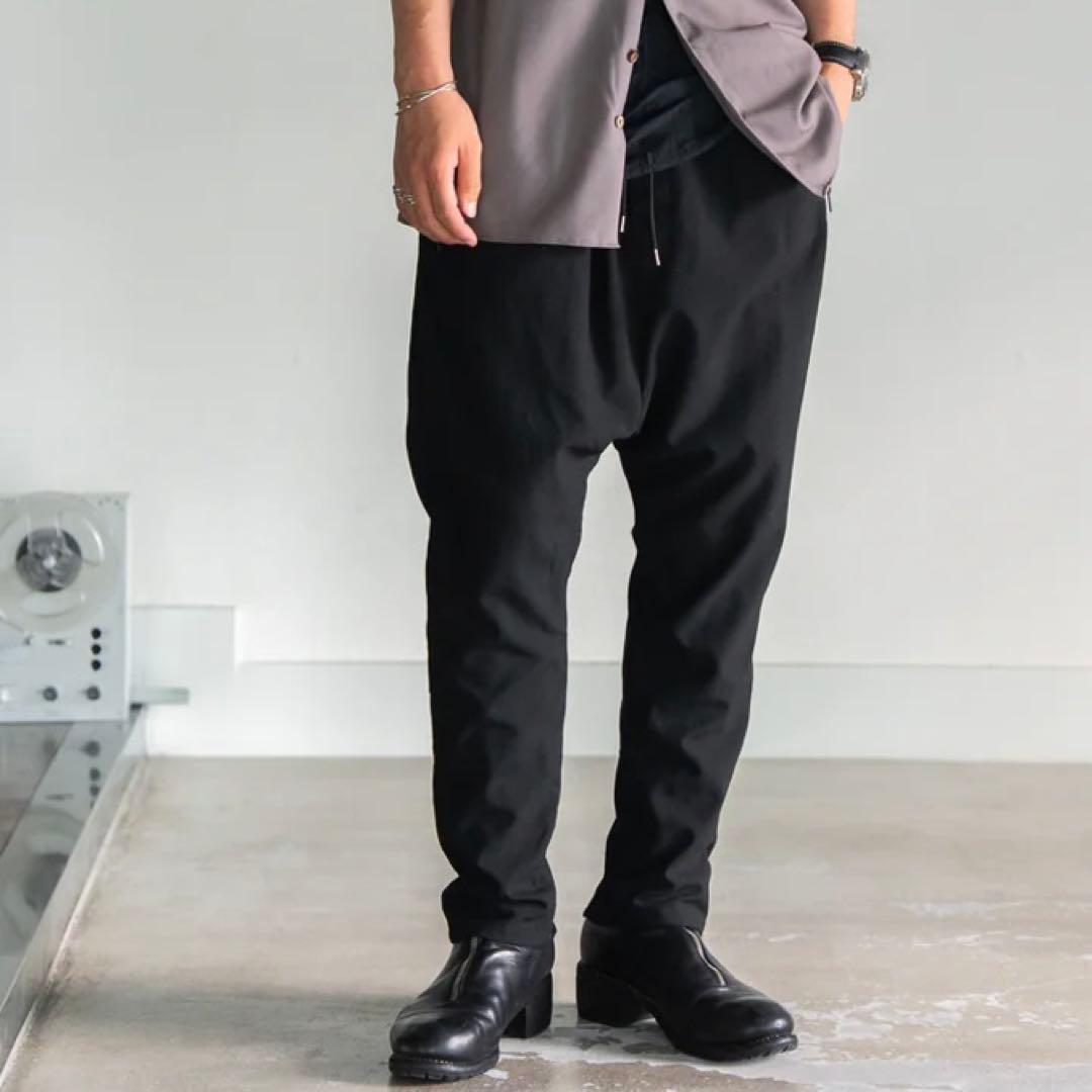 【キリム様】PRY シュウト サルエルジップパンツ ブラック サイズ0