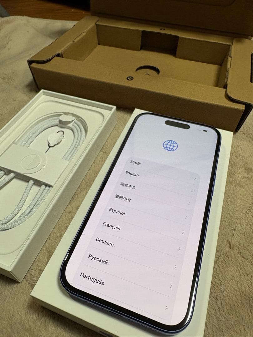 Apple iPhone 16 ウルトラマリン 128GB SIM フリ－