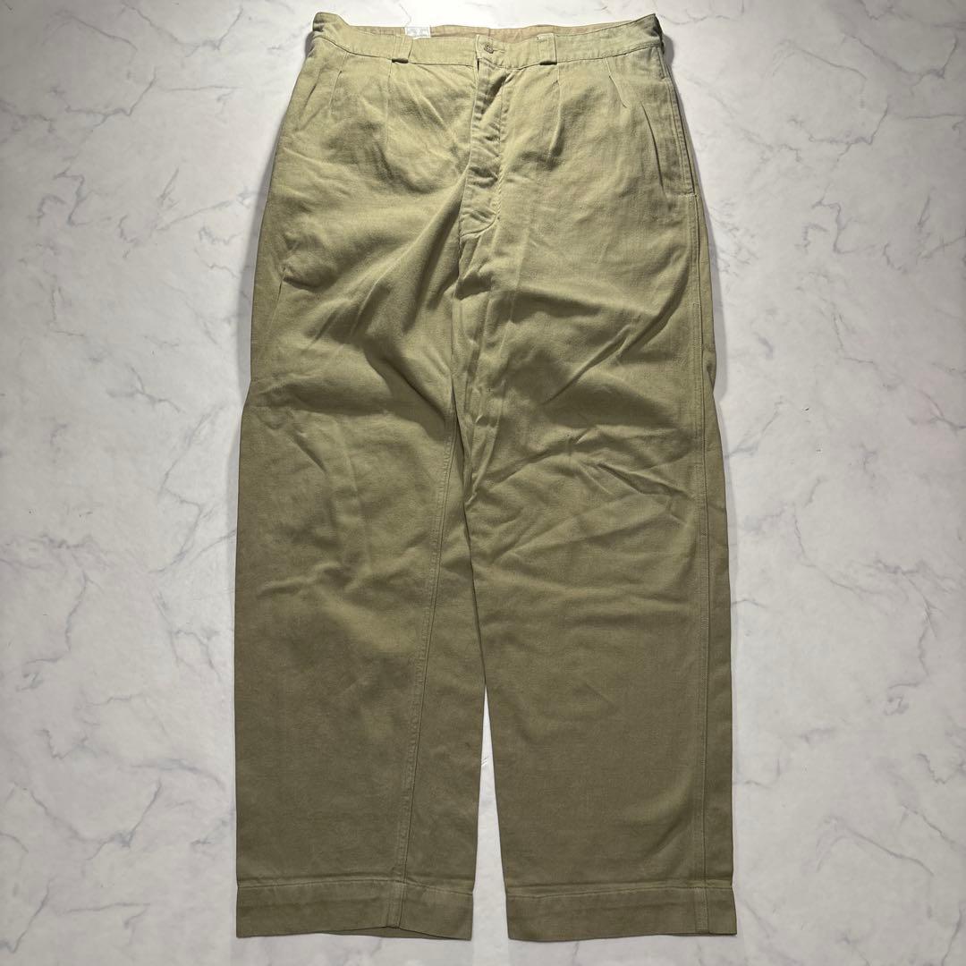 60s フランス軍 M52 チノトラウザーズ チノパン M-52 実物