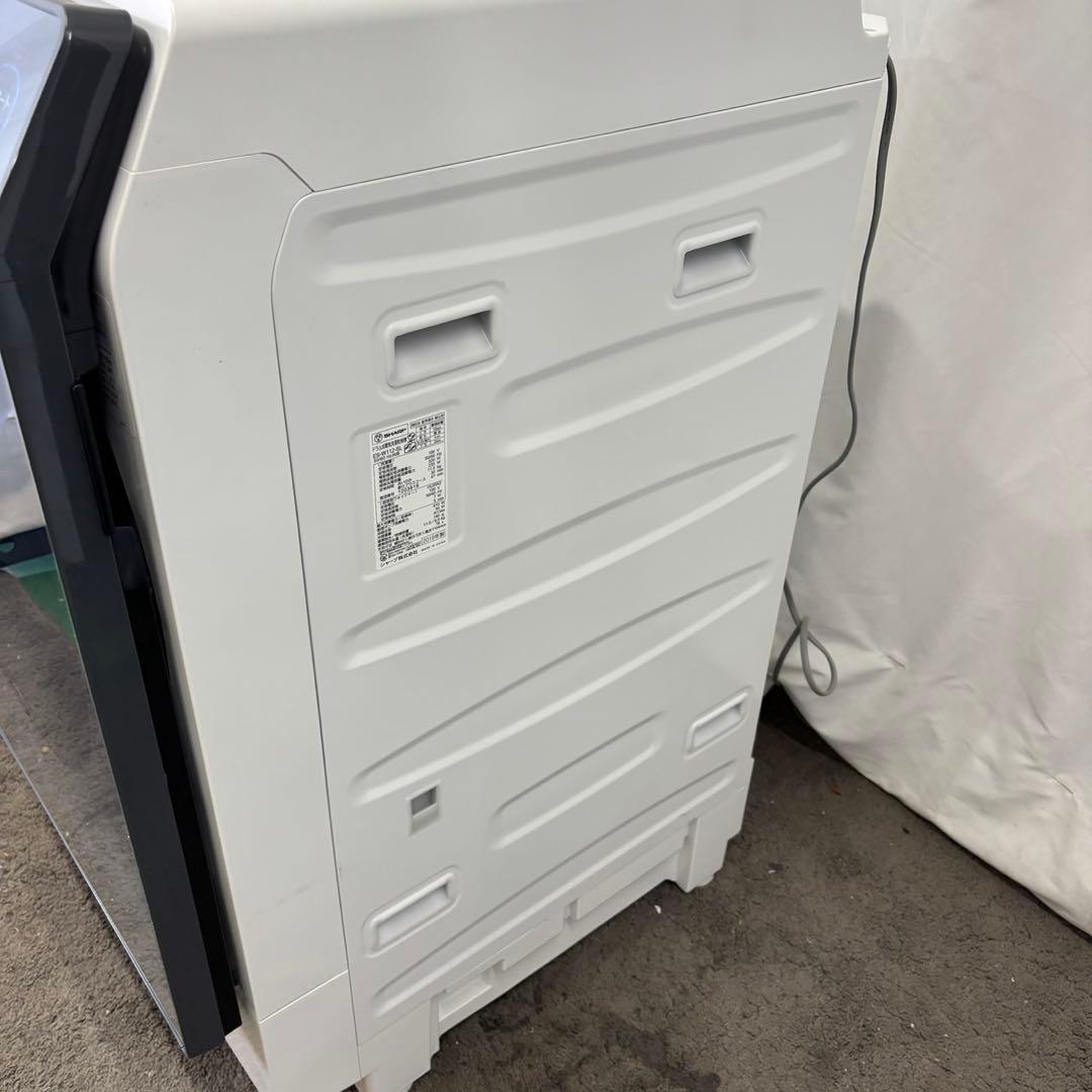 77　SHARP　ドラム式洗濯機　11キロ　左開き　中古　綺麗　設置無料　安い‼️