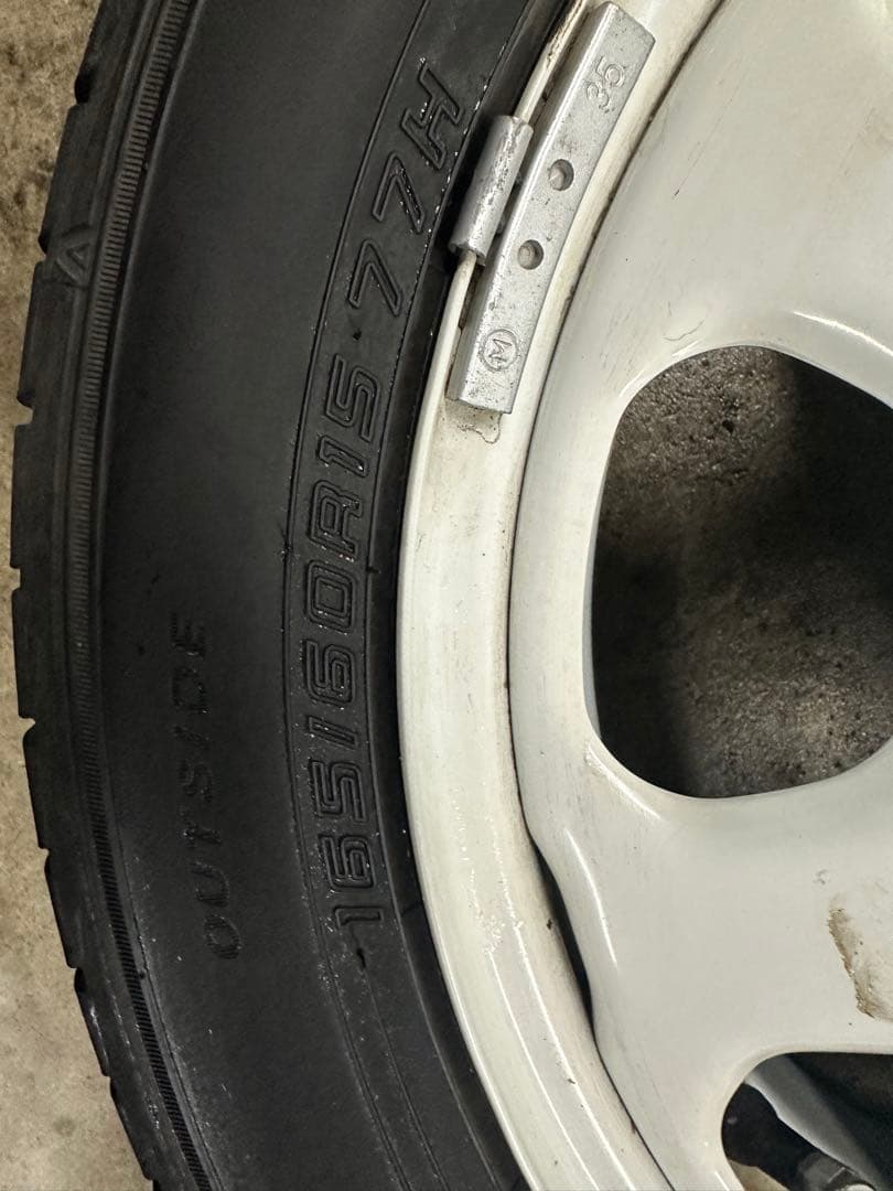 。。。 送料無料　2024年製造DUNLOP 165/60R15