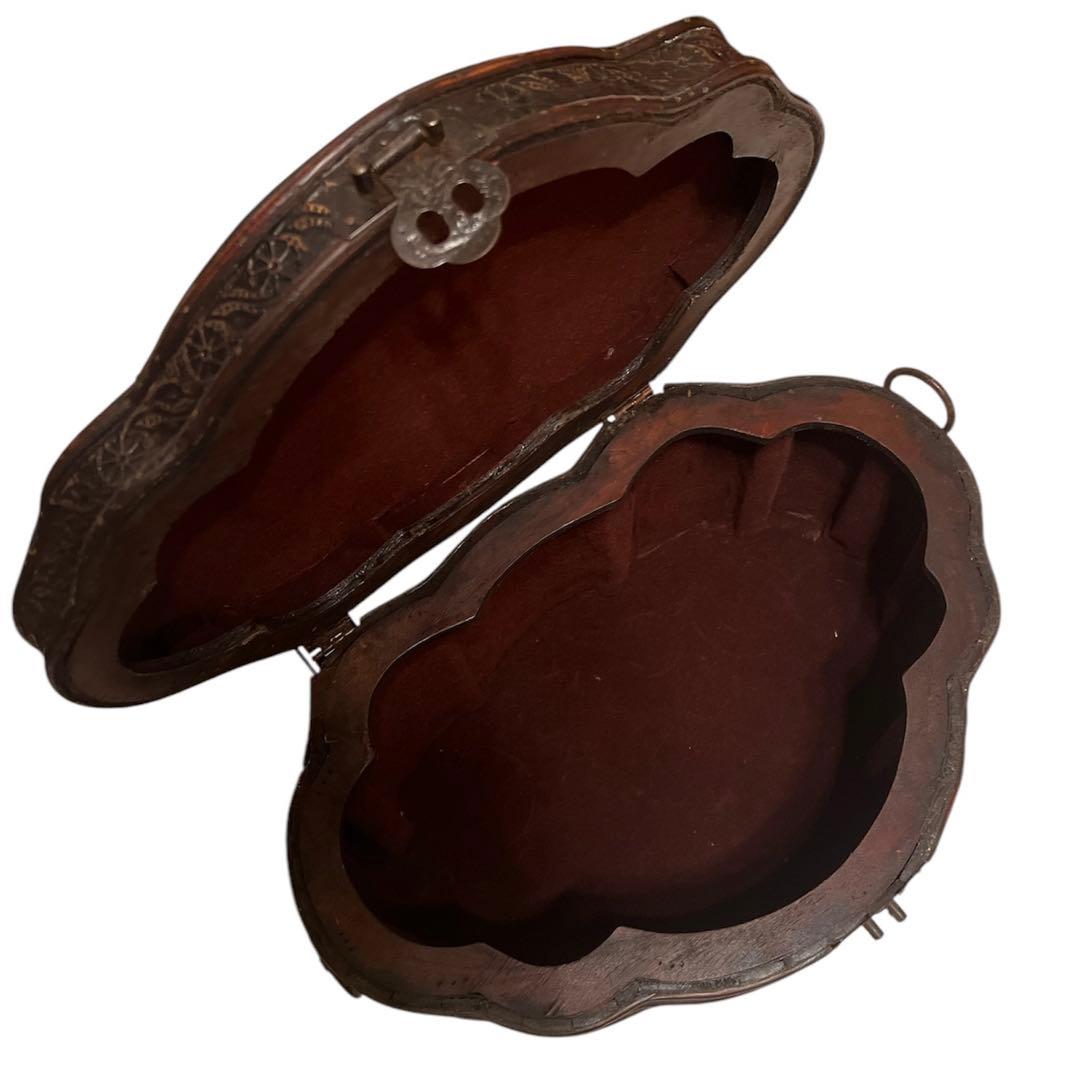 アンティーク雑貨 バンブー ボックス 小物入れ 木箱