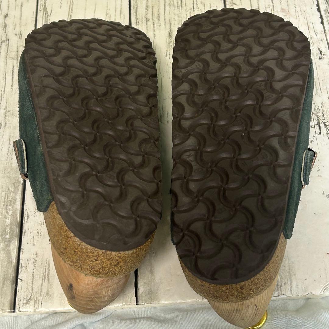 hariio ビルケンシュトック ボストン シアリング ボアグリーン